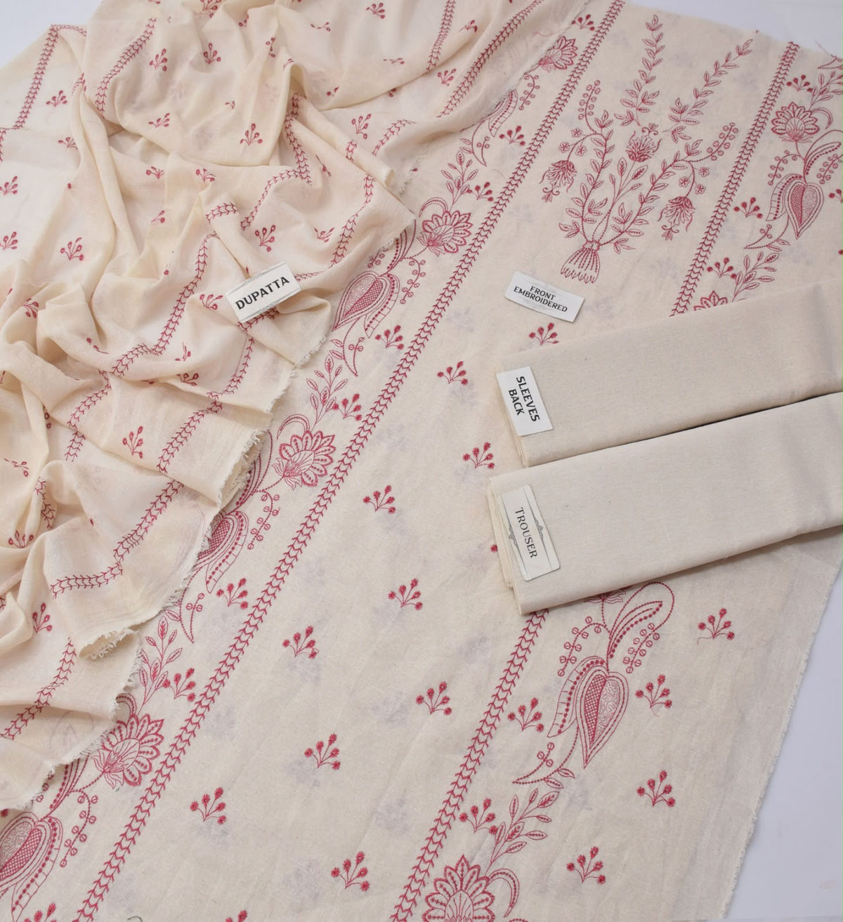 Breeze Karandi Khadar Embroidered 3-piece Unstitched