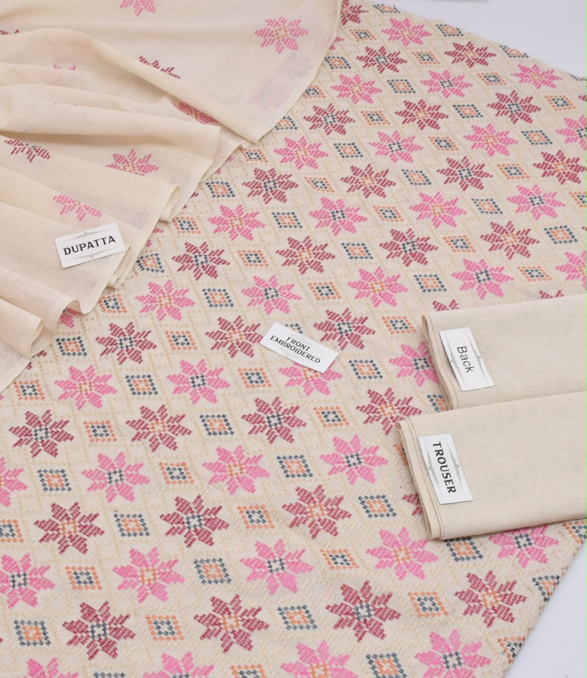 Breeze Karandi Khadar Embroidered 3-piece Unstitched