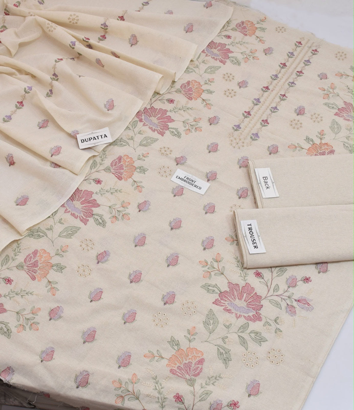 Breeze Karandi Khadar Embroidered 3-piece Unstitched
