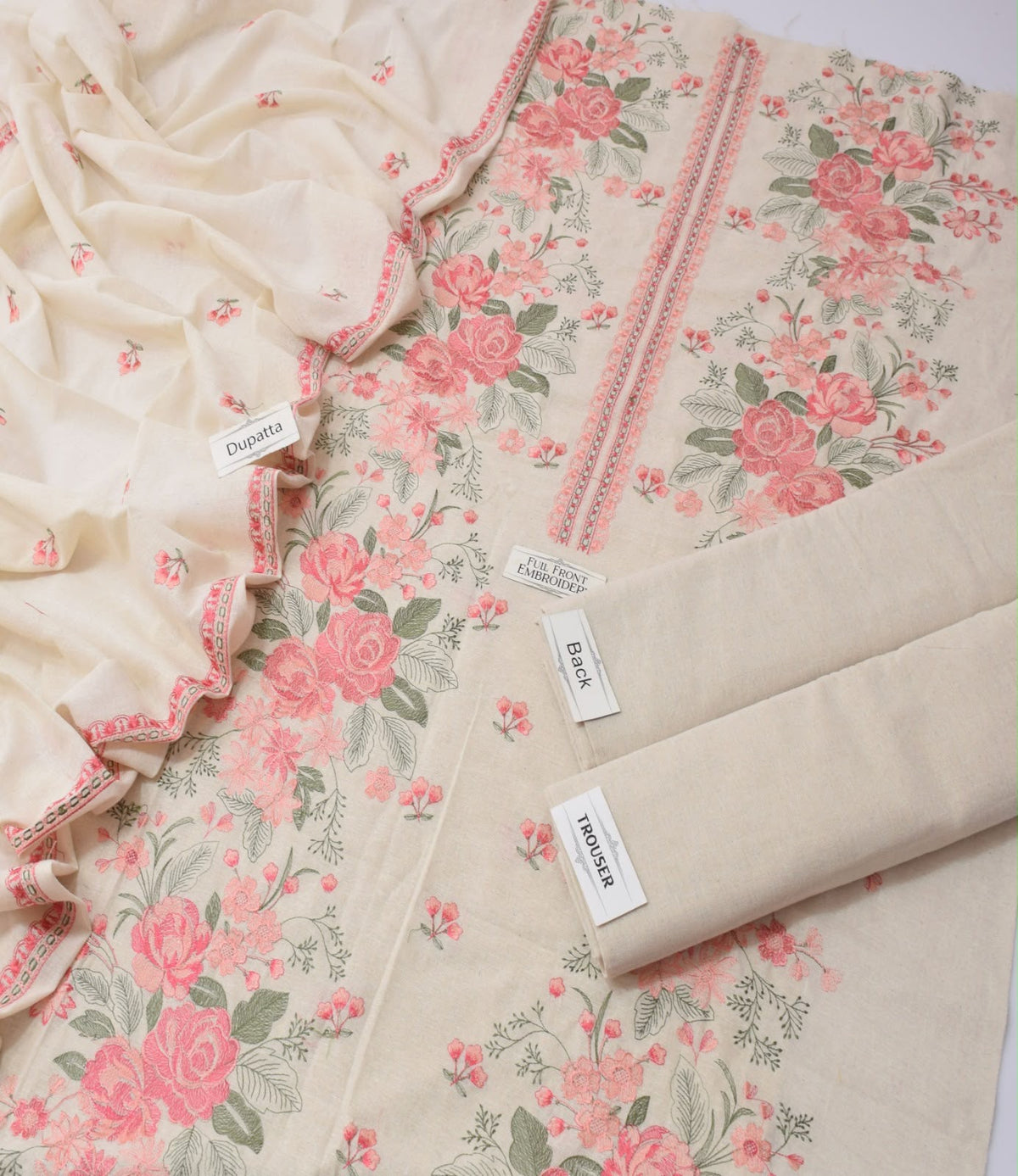 Breeze Karandi Khadar Embroidered 3-piece Unstitched